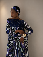 Kaftan Waves Purple - Image 3