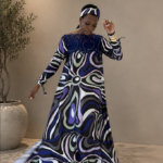 Kaftan Waves Purple