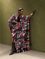 Kaftan Waves Pink - Image 6