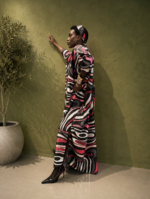Kaftan Waves Pink - Image 5