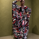 Kaftan Waves Pink
