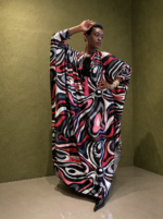 Kaftan Waves Pink