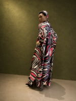 Kaftan Waves Pink - Image 4
